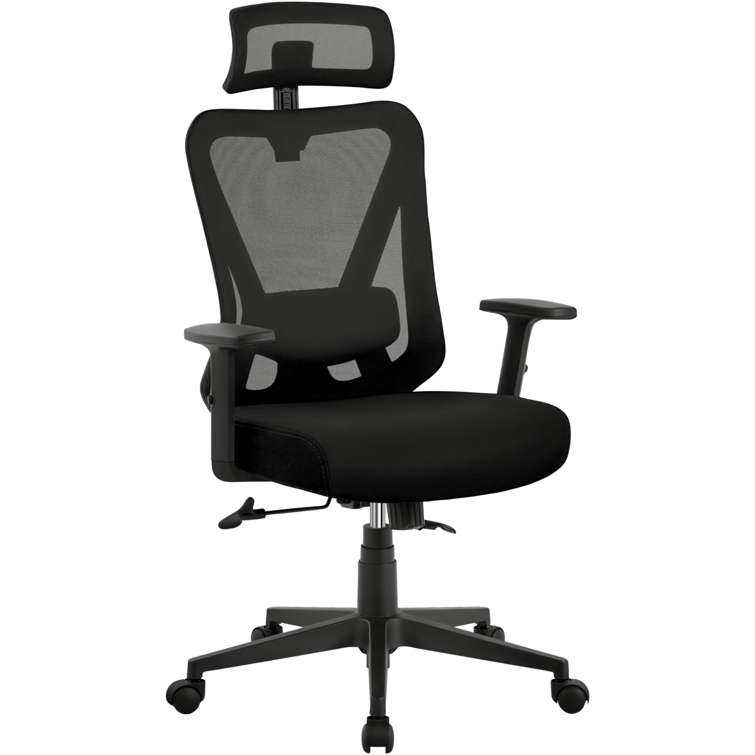 Yaheetech Fauteuil de Bureau Ergonomique Noir The Forest Stewardship Council